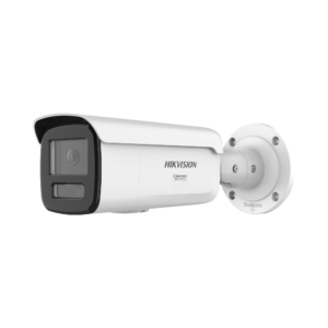 [Dual Light + ColorVu 3.0 + HikAI] Bala IP 8 Megapixel / Lente 4 mm / 60 mts IR + Luz Blanca / Exterior IP67 / Estrobo Azul