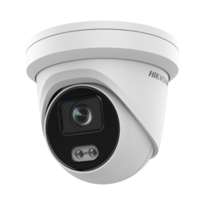 Turret IP 4 Megapixel / Imagen a color 24/7 / Lente 4 mm / Luz Blanca 40 mts / Exterior IP67 / Micrófono Integrado / WDR 120