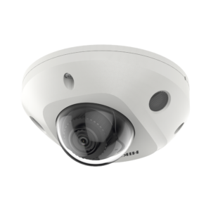Mini Domo IP 4 Megapixel / Lente 2.8 mm / 30mts IR EXIR / Micrófono Integrado / Exterior IP67 / IK08 / PoE / DARKFIGHTER