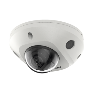 Mini Domo IP 6 Megapixel / Lente 2.8 mm / 30mts IR EXIR / Micrófono Integrado / Exterior IP67 / IK08 / PoE / DARKFIGHTER