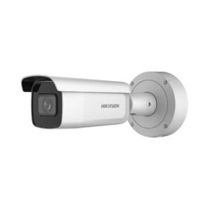 Bala IP 8 Megapixel (4K) / Lente Mot. 2.7 a 13.5 mm / 60 mts IR EXIR / Exterior IP66 / IK10 / DARKFIGHTER / Audio y Alarma