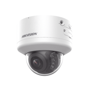 Domo IP 4 Megapixel / Lente Mot. 2.7 a 13.5 mm / Dual Light (40 mts IR + 40 mts Luz Blanca / Exterior IP66 / IK10 / Audio y