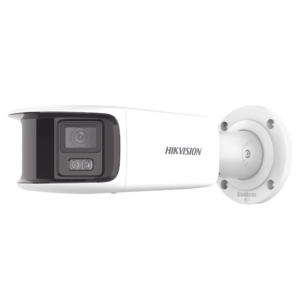 [ PROTECCIÓN ACTIVA ] Bala IP Panorámica 8 Megapixel / 180° / Lente 4 mm / Imagen a Color 24/7 / PoE / WDR 130° / IP67