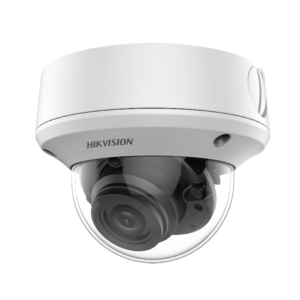 Domo TURBOHD 4K (8 Megapixel) / Lente Mot. 2.7 a 13.5 mm / 40 mts IR EXIR / IP67 / 12 Vcc / 24 VCA / TVI-AHD-CVI-CVBS / 9 a