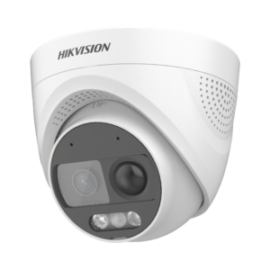 Turret TURBOHD 2 Megapixeles (1080p) / Imagen a color 24/7 / Lente 2.8 mm / Luz Blanca 20 mts / Exterior IP67 / WDR 130dB