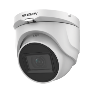 Turret TURBOHD 5 Megapixel / Lente 2.8 mm / 30 mts IR EXIR / Exterior IP67 / Metal / 4 en 1 / dWDR (DS-2CE76H0T-ITMF(C))