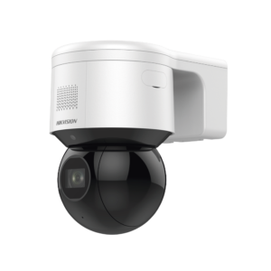 Domo PTZ IP 4 Megapixel / 4X Zoom Óptico / 50 mts IR EXIR / ACUSENSE / Luz Estroboscópica / Sirena Integrada / WDR 120 dB