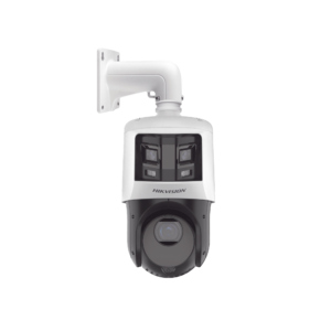 [TandemVu] PTZ IP 4 Megapixel con Cámara Panoramica 6 Megapixel / 25X Zoom / 100 mts IR / IP66 / WDR / PoE+ / Entrada-Salida