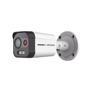 Cámara Bala IP Térmica y Óptica Biespectral para prevenir incendios/ Detección de fuego / Medición de Temperatura