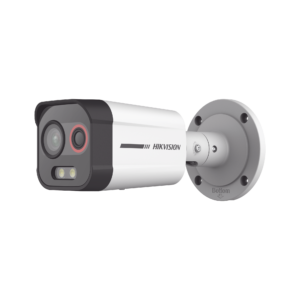 Cámara Bala IP Térmica y Óptica Biespectral / Análisis de Video (VCA) para Protección Perimetral / Clasifica Vehículo y