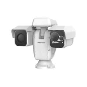 Punta de Poste IP Dual / Térmica 50 mm (384 X 288) + Óptico 40X (4 Megapixel) / 800 mts IR / IP66 / Detección de Temperatura