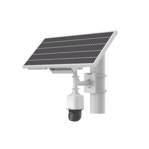 Kit Solar IP All in One / Cámara PT ColorVu 4 Megapixel / Lente 4 mm / Panel Solar / Batería de Respaldo de Litio 23.2Ah