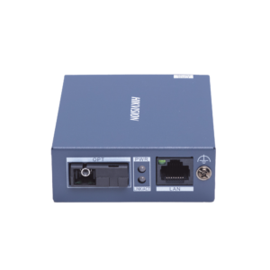 Transceptor Fibra Óptica Gigabit / Monofibra Monomodo / 3 km Distancia / 10/100/1000 Mbps RJ45 / SC / Metal Industrial / 4
