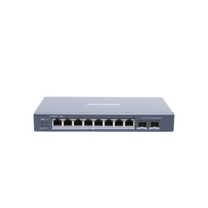 Switch Gigabit PoE+ / Administrable / 8 Puertos Gigabit PoE+ / 2 Puertos SFP / Configuración Nube Hik-Partner Pro / Modo