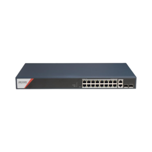 Switch Gigabit PoE+ / Administrable / 16 Puertos 1000 Mbps PoE+ (4 Puertos PoE++ 90 W) / 2 Puertos 1000 Mbps de Uplink / 2