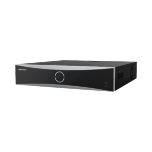NVR 12 Megapixel (4K) / 32 Canales IP / Reconocimiento Facial / AcuSense (Evita Falsas Alarmas) / 8 Bahías de Disco Duro / 2