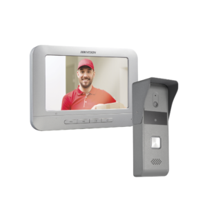 Kit de Videoportero Analógico con Pantalla LCD a Color de 7 / Frente de Calle para Exterior IP65 / Salida de Relevador