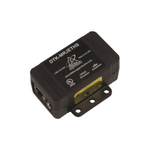 Protector de un solo canal 10GbE para sistemas de CCTV , Ideal para protección de cableado categoría CAT5e, CAT6 y CAT6A.