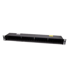 Gabinete de 24 Canales para Montaje en Rack, Compatible con el Módulo de protección DTK-NETMS