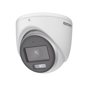[ColorVu] Turret TURBOHD 3K (5 Megapixel) / Lente 2.8 mm / Micrófono Integrado / Imagen a Color 24/7 / 20 mts Luz Blanca