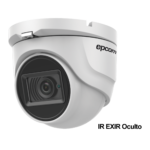 Eyeball TURBOHD 4K (8Megapixeles) / Gran Angular 102° / Lente 2.8 mm / Exterior IP67/ IR EXIR 30 mts / dWDR