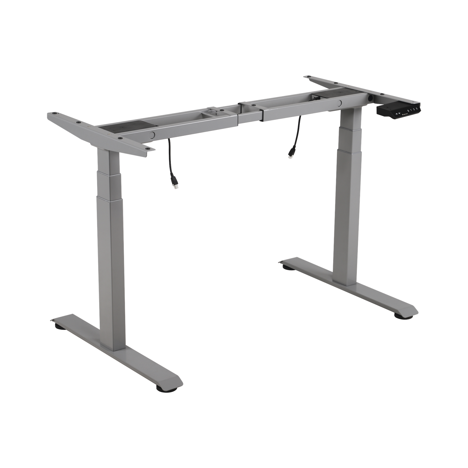 Base de Escritorio Motorizado Profesional / Altura Ajustable 60-125cm / Estructura Estable / Funcionamiento Suave / 3 Preset