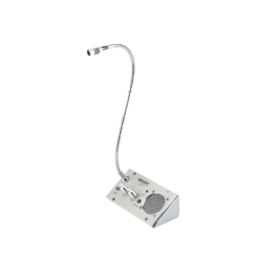 Sistema de Intercomunicación | Ideal para Ventanillas | Audio de voz de dos vías | 12V/1A 2W | Micrófono Interior +