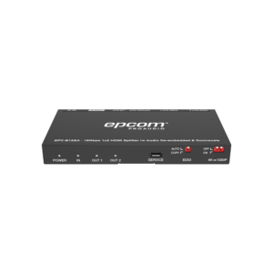 Splitter HDMI 1×2 | 4K@60Hz | Extractor de Audio | Down Scaler | HDR 4:4:4 | EDID | 18Gbps