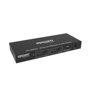 Matricial HDMI | 2×2 | 4K2K@60Hz | HDR | YCbCr 4:4:4 | EDID Auto | Extractor de Audio | Salida de audio análoga y