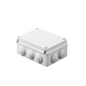 Caja Estanca de PVC Para Derivación y Conexión, 14 Entradas, Tapa Atornillada, 460x380x120 mm (Área interna, Uso Exterior