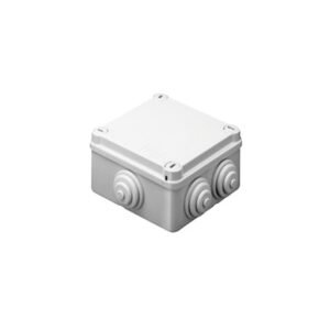 Caja Estanca de PVC Para Derivación y Conexión, 10 Entradas, Tapa con Tornillo de 1/4 de Vuelta, 150x110x70 mm (Área