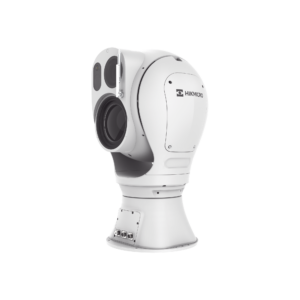 Esfera Punta de Poste IP Dual / Térmica 38 a 190 mm ( 1280 x 1024) + Óptico 100X (4 Megapixel) / Iluminación 3000 mts Laser
