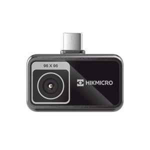 MiniE – Cámara Termográfica para Smartphone / Resolución IR 96 x 96 (9,216 píxeles) / SuperIR / Rango de -20°C a 400°C