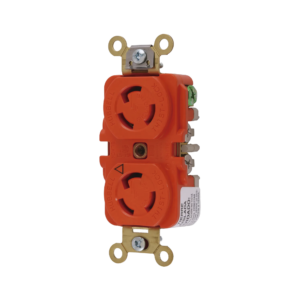 Receptáculo Duplex de Media Vuelta / 15 A 125 V CA / 2 Polos 3 Hilos / Nema L5-15R