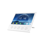 Monitor IP/SIP para interior, Wi-Fi, pantalla a color de 7, audio de 2 vías, PoE, 8 interfaces de entrada de alarma.