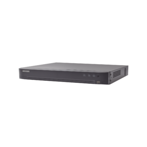 DVR 8 Canales TURBOHD + 8 Canales IP / 8 Megapixel (4K) / Audio de dos vías por Coaxitron / ACUSENSE / Reconocimiento Facial