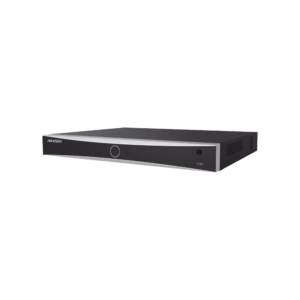 NVR 32 Megapixel (8K) / Reconocimiento Facial (Base de Datos) / 16 Canales IP / 2 Bahías de Disco Duro / 16 Puertos PoE+