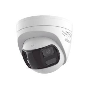 [Dual Light] Turret IP 6 Megapixel / Imagen Panorámica 180°/ PoE / Micrófono y Bocina Integrado / Exterior IP67 / Audio