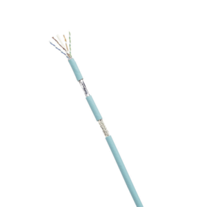 Bobina de Cable Blindado SF/UTP Categoría 6A, Uso Industrial con Resistencia al Aceite y Rayos UV, Multifilar 24/7