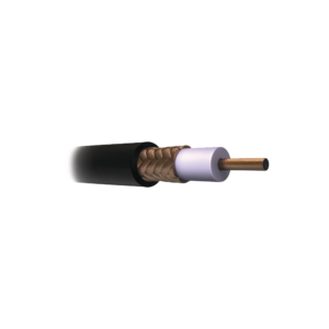 Cable Coaxial RG11/U, 305 Metros (1000 Pies), Bobina de 305 Metros (1000 Pies) Color Negro, AWG 14 Aislamiento Espumado