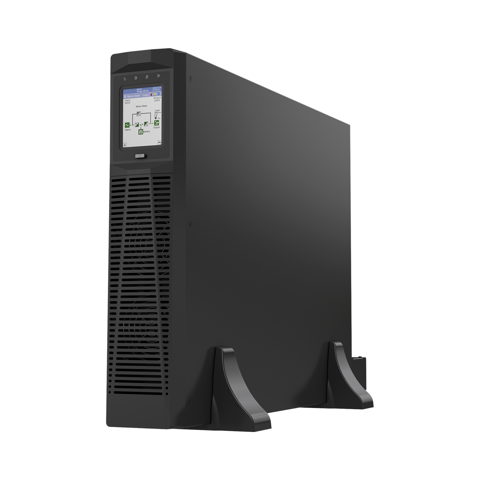 UPS de 10 kVA, Online Doble Conversión, 200 – 240 Vac de Entrada, Fase Única, Sin Baterías con Kit de Cables de Conexión de