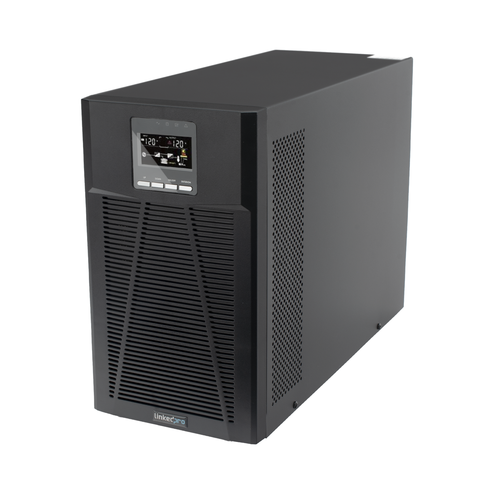 UPS 3000VA / 2700W Online Doble Conversión /Sin Cable de Alimentación/ 4 tomas 5-15R / Regulación de Voltaje / Protección