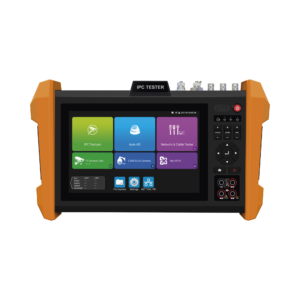Probador de Vídeo con Pantalla LCD de 7 para IP ONVIF / 8MP TVI + 8MP CVI + 8MP AHD + SDI/EXâ?SDI + Multímetro + Cable TDR