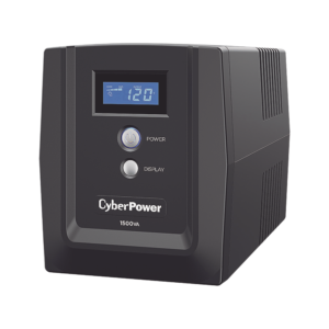 UPS de 1500 VA/900 W, Topología Línea Interactiva, Entrada 120 Vca NEMA 5-15P, y 8 Salidas NEMA 5-15R, Con Regulador de