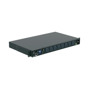 PDU Switchable y Monitoreable por Toma (MS) para Distribución de Energía, Enchufe de Entrada NEMA 5-15P, Con 8 Salidas