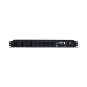 PDU Switchable y Monitoreable por Toma, para Distribución de Energía, Entrada 200-240 Vca NEMA L6-20P, Con 8 Salidas C13
