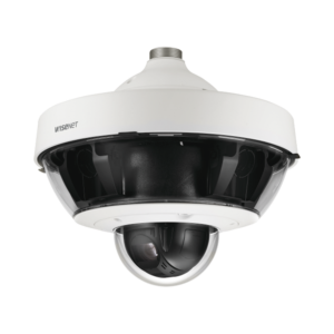 Cámara IP Multisensor 8 – 20 MP (4 sensores de 2 o 5 MP) lentes intercambiables con PTZ 2 MP 32X / Hasta 5 tarjetas SD de