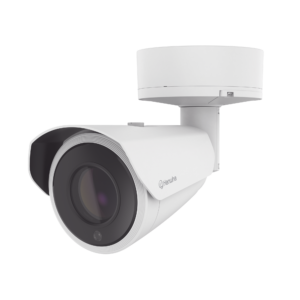 Camara Bala IP 4K con IA / Lente Motorizado 31x 6.91 a 214.7 mm / P-Iris / WDR 120dB / H.265 / RanuraSD / Protección IP67
