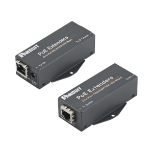 Kit de Extensor PoE/PoE+, Hasta 610 Metros (2000 ft) con Cable Cat5e o Cat6, 10/100Mbps, Incluye Transmisor, Receptor y