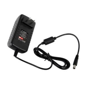 Fuente de Poder de 12 Vcc Regulada / 2 Amp / Voltaje de Entrada de 100 – 240 VCA / Longitud del cable 96 cms.